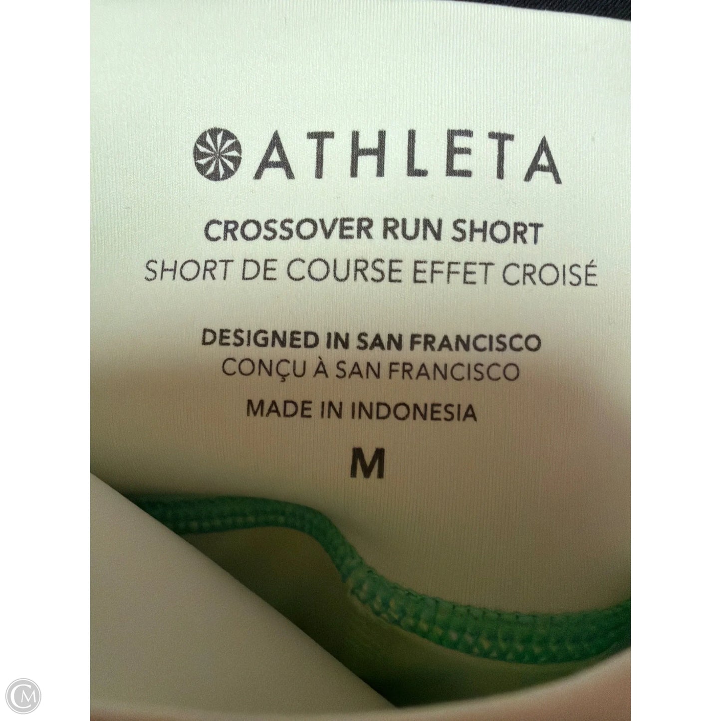 Athletic Shorts By Athleta In Green, Size: M