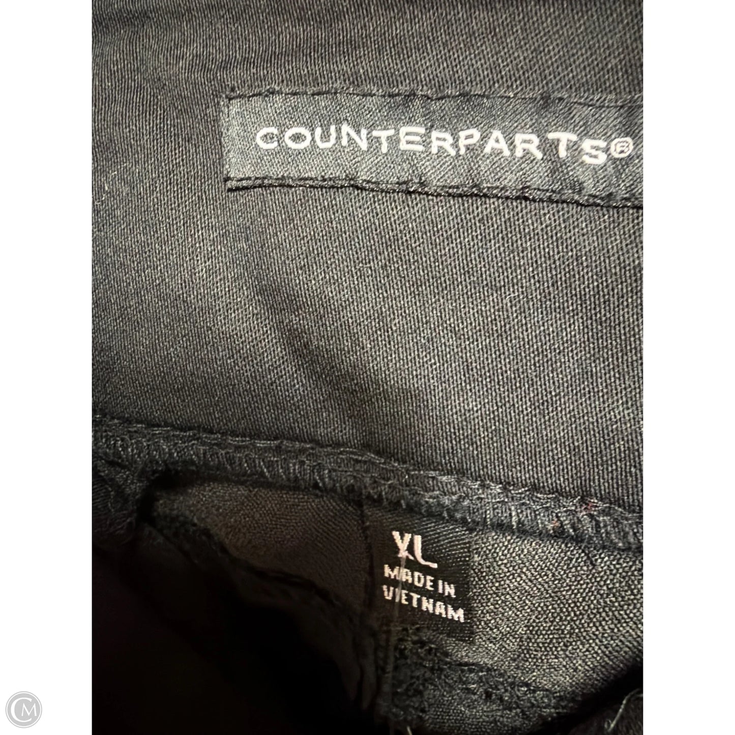 Shorts By Counterparts In Black, Size: Xl