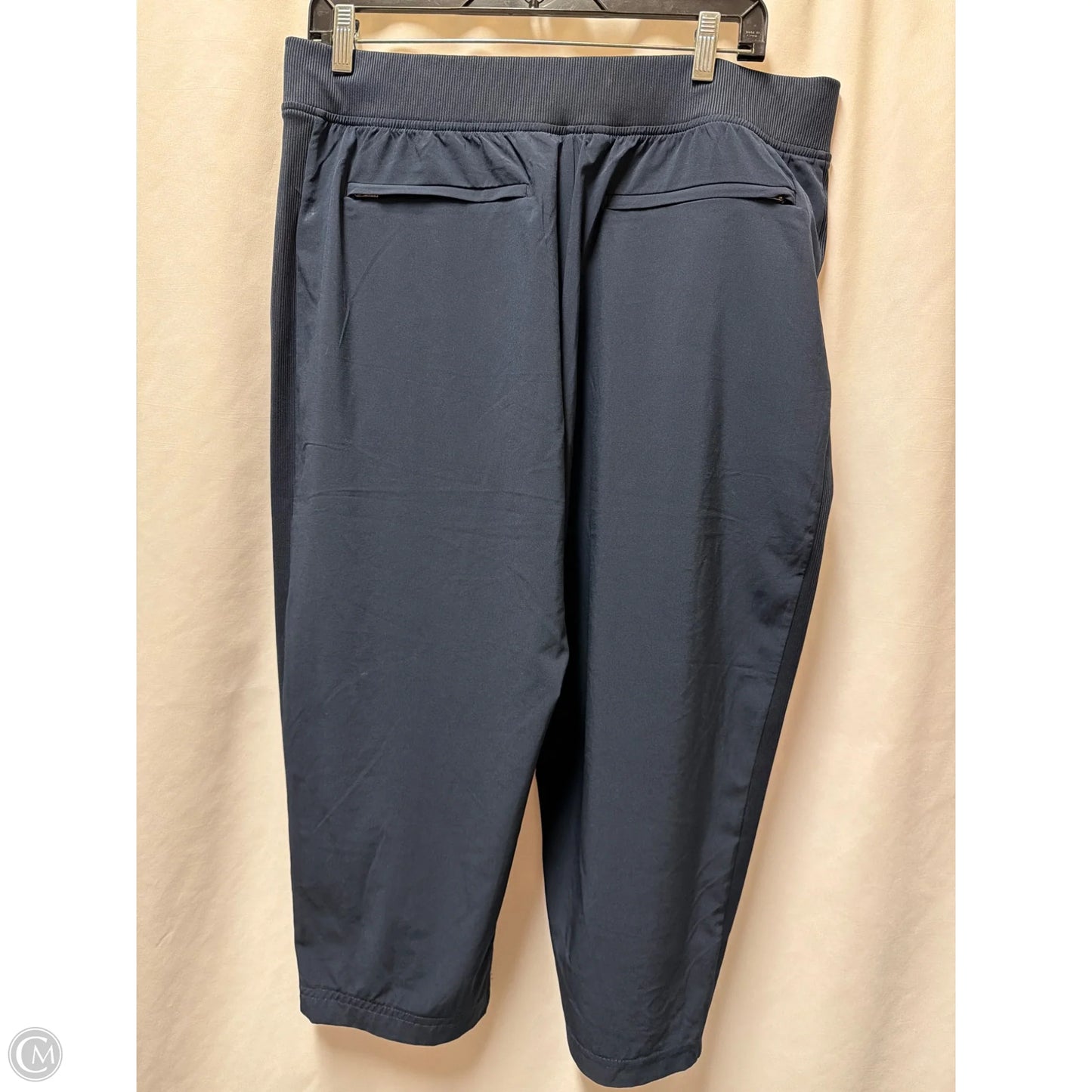 Athletic Capris By Athleta In Navy, Size: L