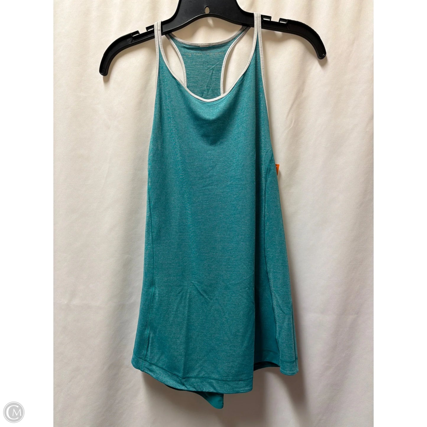 Athletic Tank Top By Lululemon In Teal, Size: M