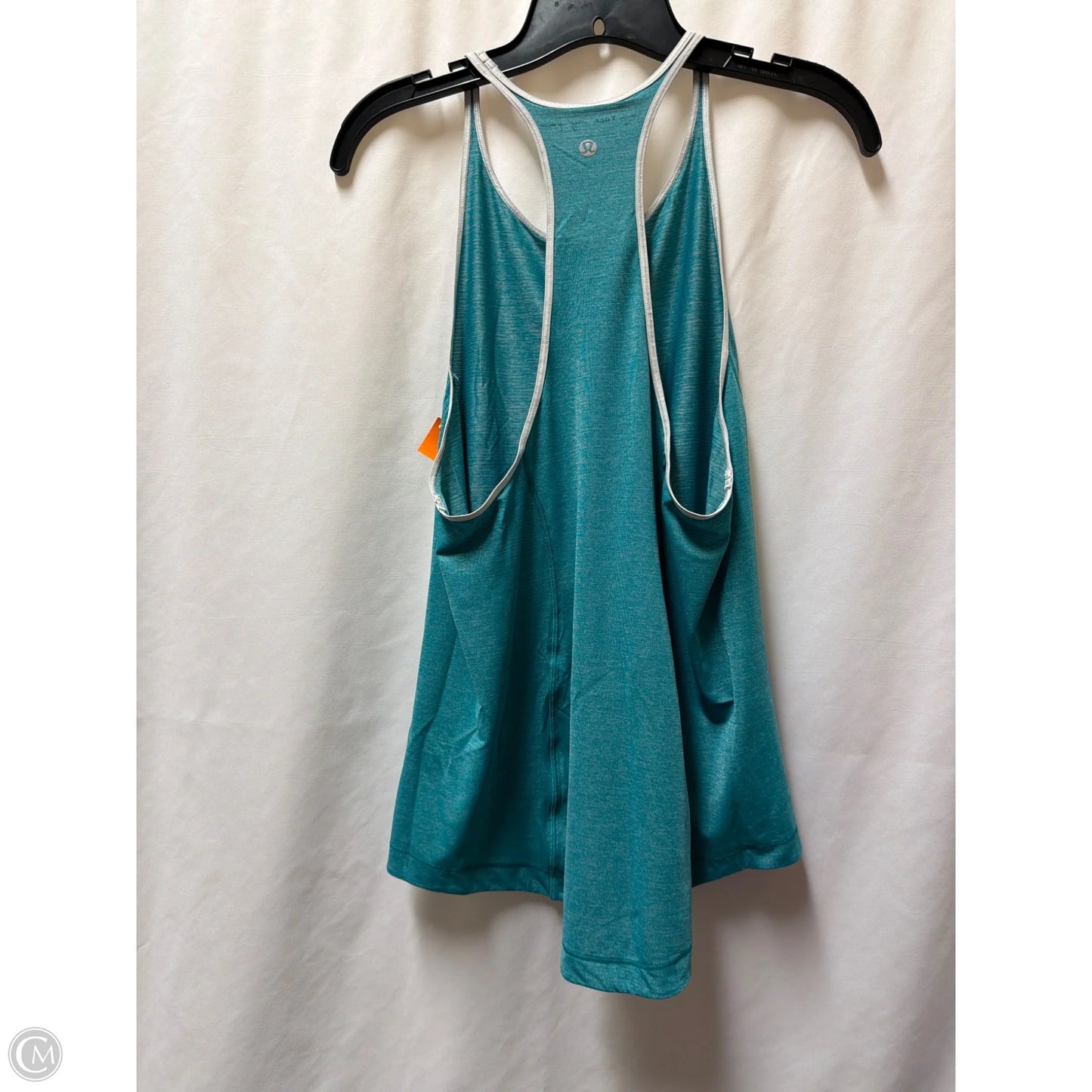 Athletic Tank Top By Lululemon In Teal, Size: M
