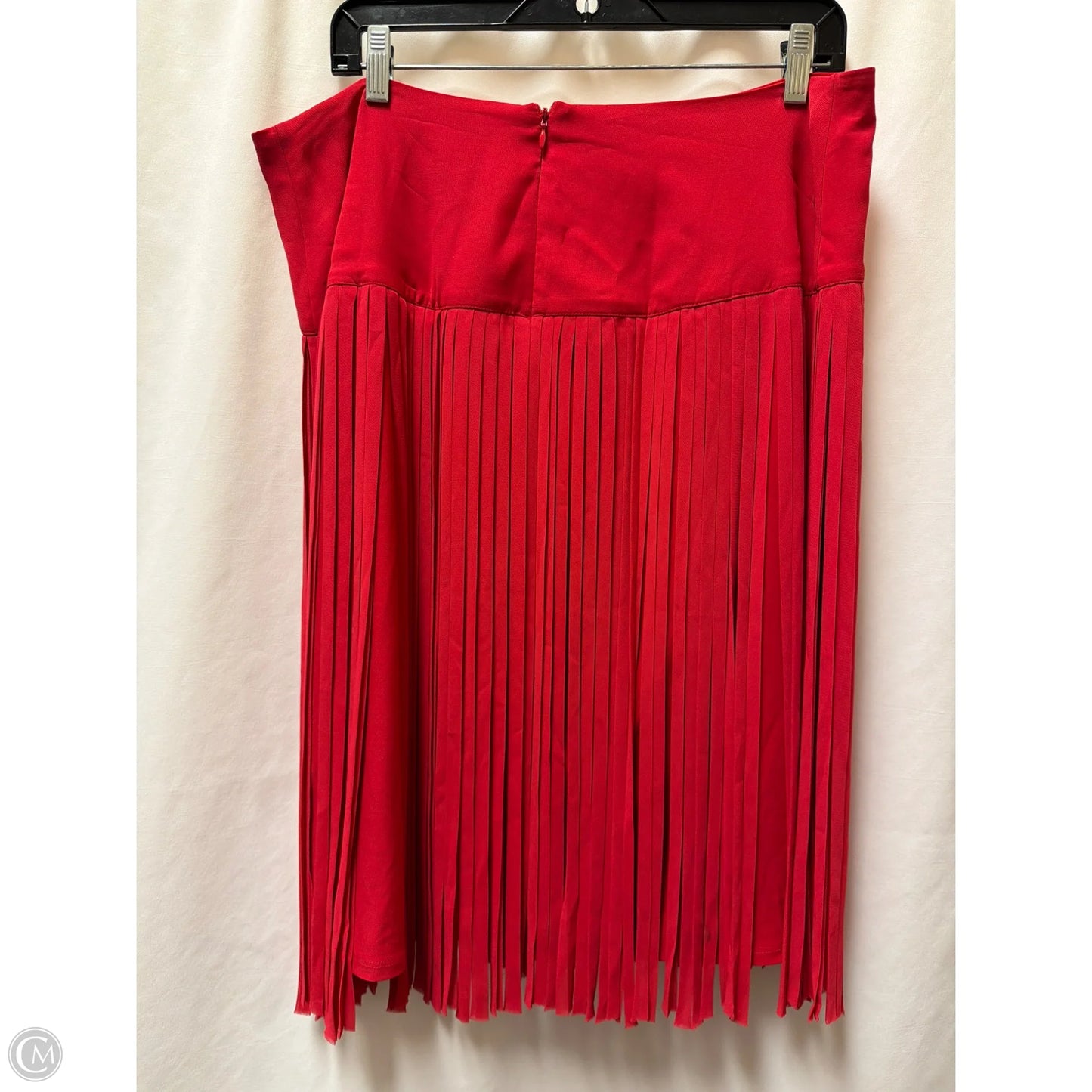Skirt Midi By Lane Bryant In Red, Size: Xl