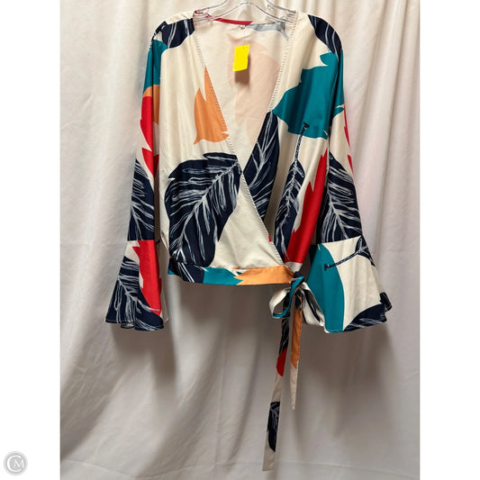 Top Long Sleeve By Shein In Multi-colored, Size: 3x