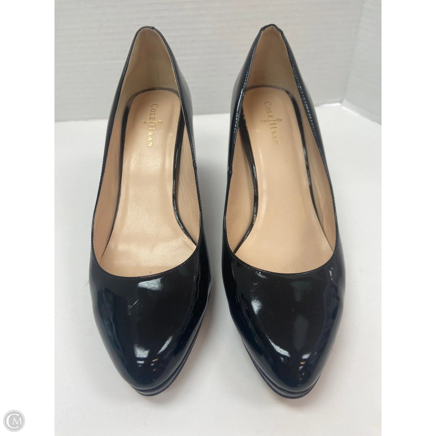 Sandals Heels Kitten By Cole-haan In Black, Size: 7.5