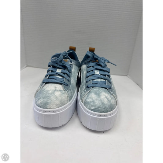 Shoes Sneakers By Puma In Blue, Size: 9