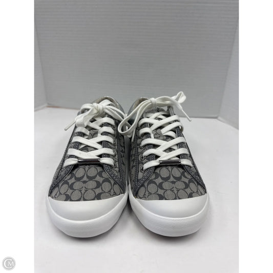 Shoes Designer By Coach In Grey, Size: 9