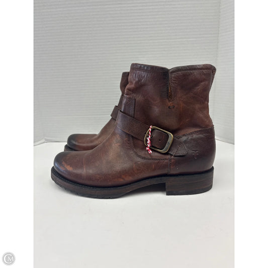 Boots Designer By Frye In Brown, Size: 8