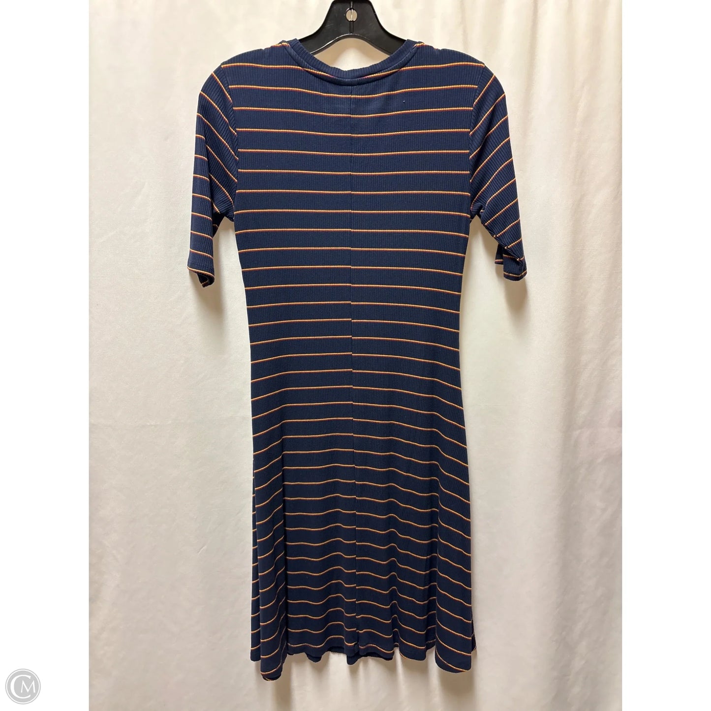 Dress Casual Midi By Old Navy In Navy, Size: S