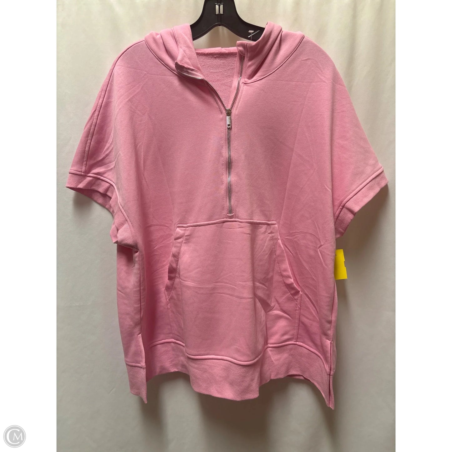 Top Short Sleeve By Clothes Mentor In Pink, Size: Xl