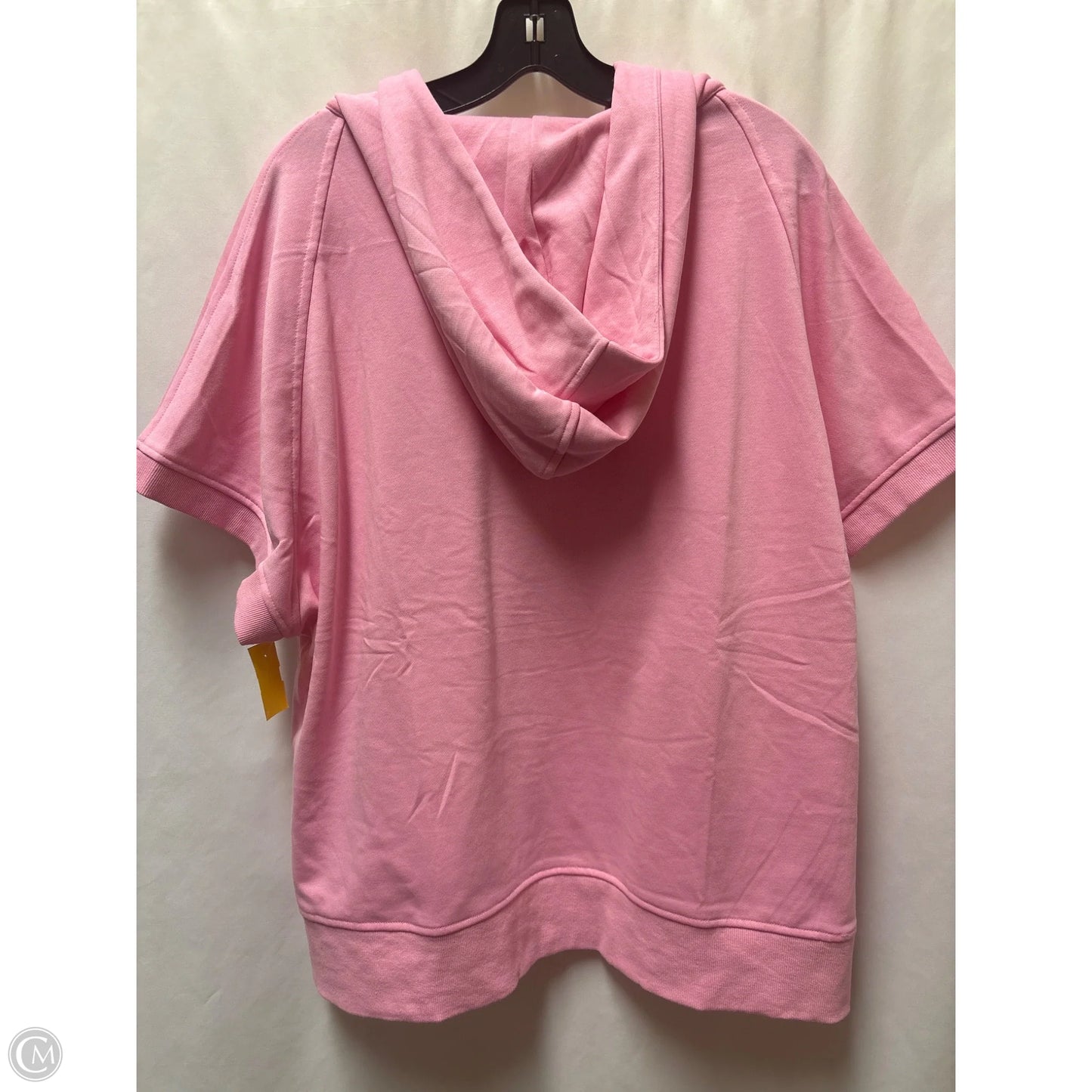 Top Short Sleeve By Clothes Mentor In Pink, Size: Xl