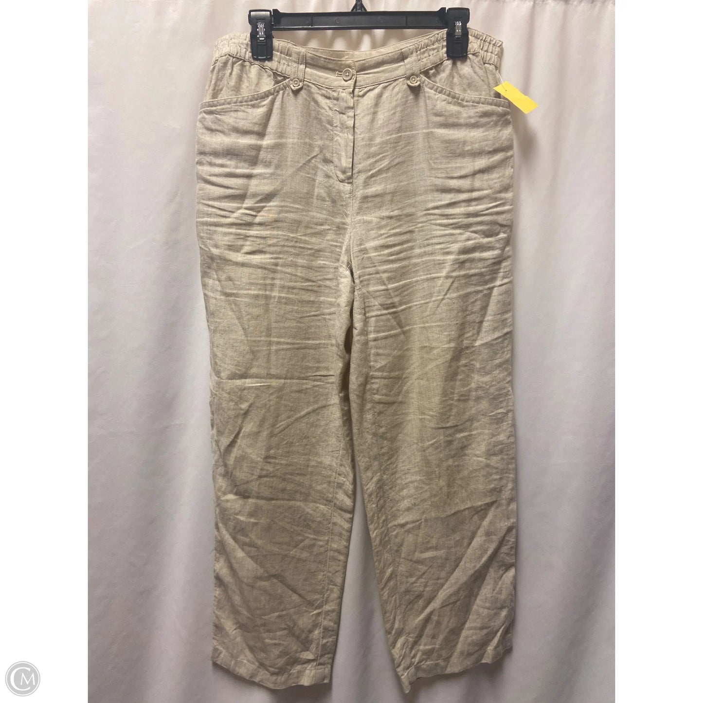 Pants Linen By Jones New York In Tan, Size: 8