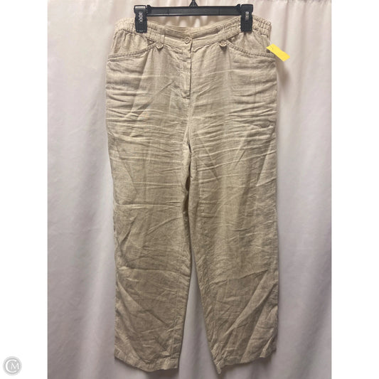 Pants Linen By Jones New York In Tan, Size: 8