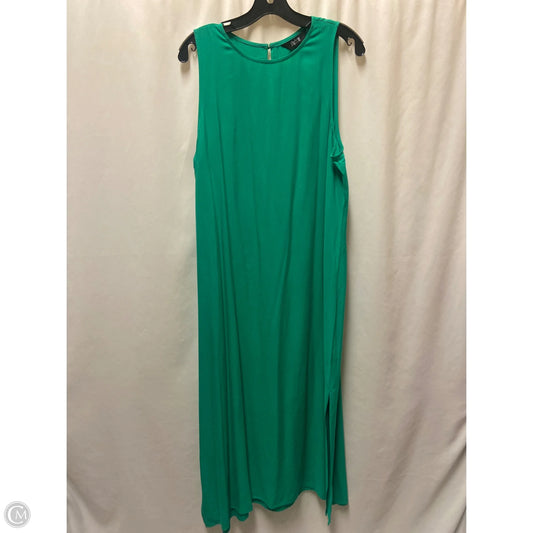 Dress Casual Maxi By Clothes Mentor In Green, Size: L