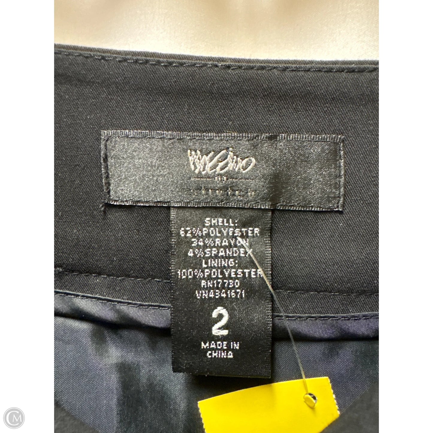 Skirt Mini & Short By Mossimo In Black, Size: 2