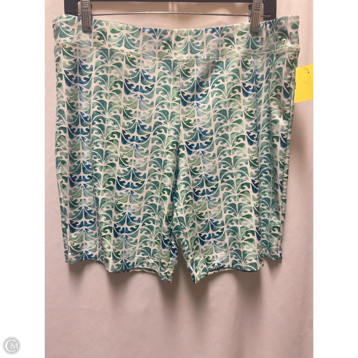 Dress Set 2pc By Clothes Mentor In Blue & Green, Size: L