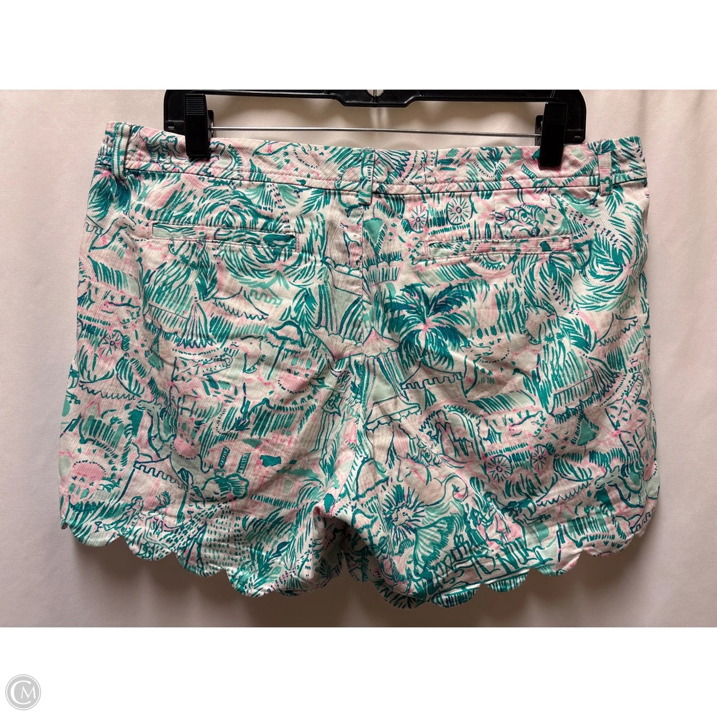 Shorts Designer By Lilly Pulitzer In Green, Size: 10