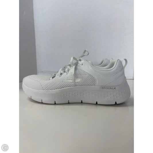 Shoes Athletic By Skechers In White, Size: 8.5