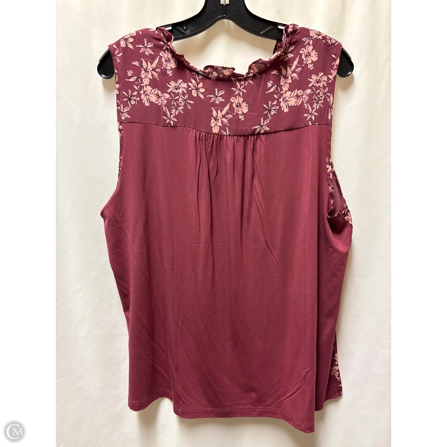 Top Sleeveless By 41 Hawthorn In Pink, Size: Xxl