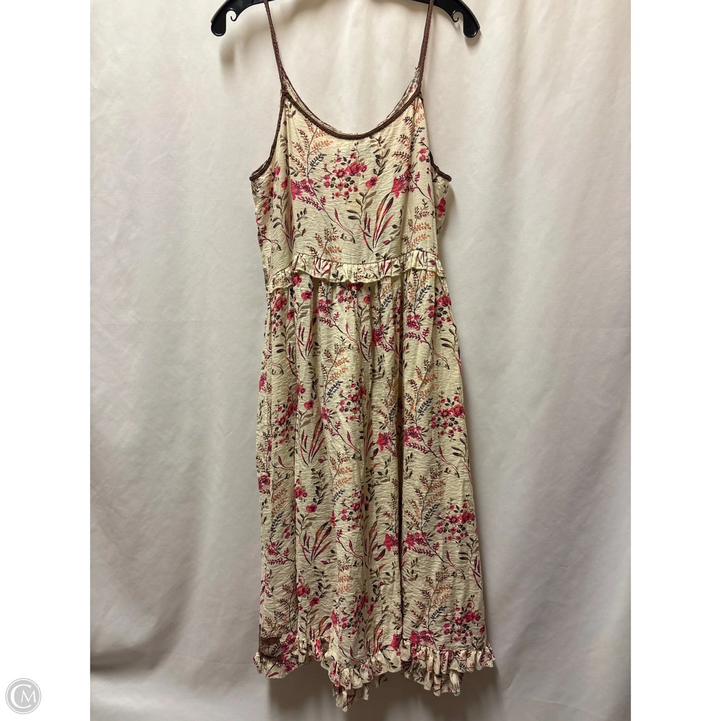 Dress Casual Maxi By Misslook In Tan, Size: Xl