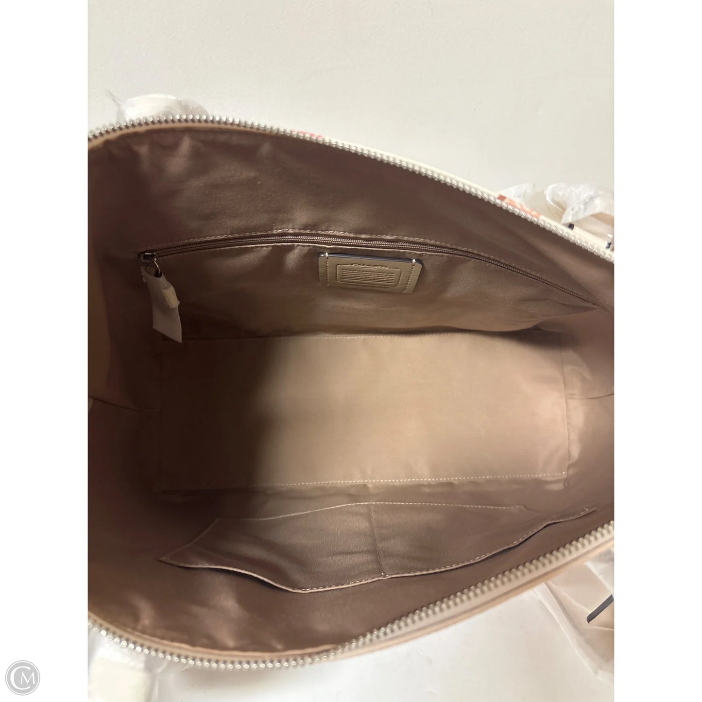 Handbag Designer By Coach, Size: Large