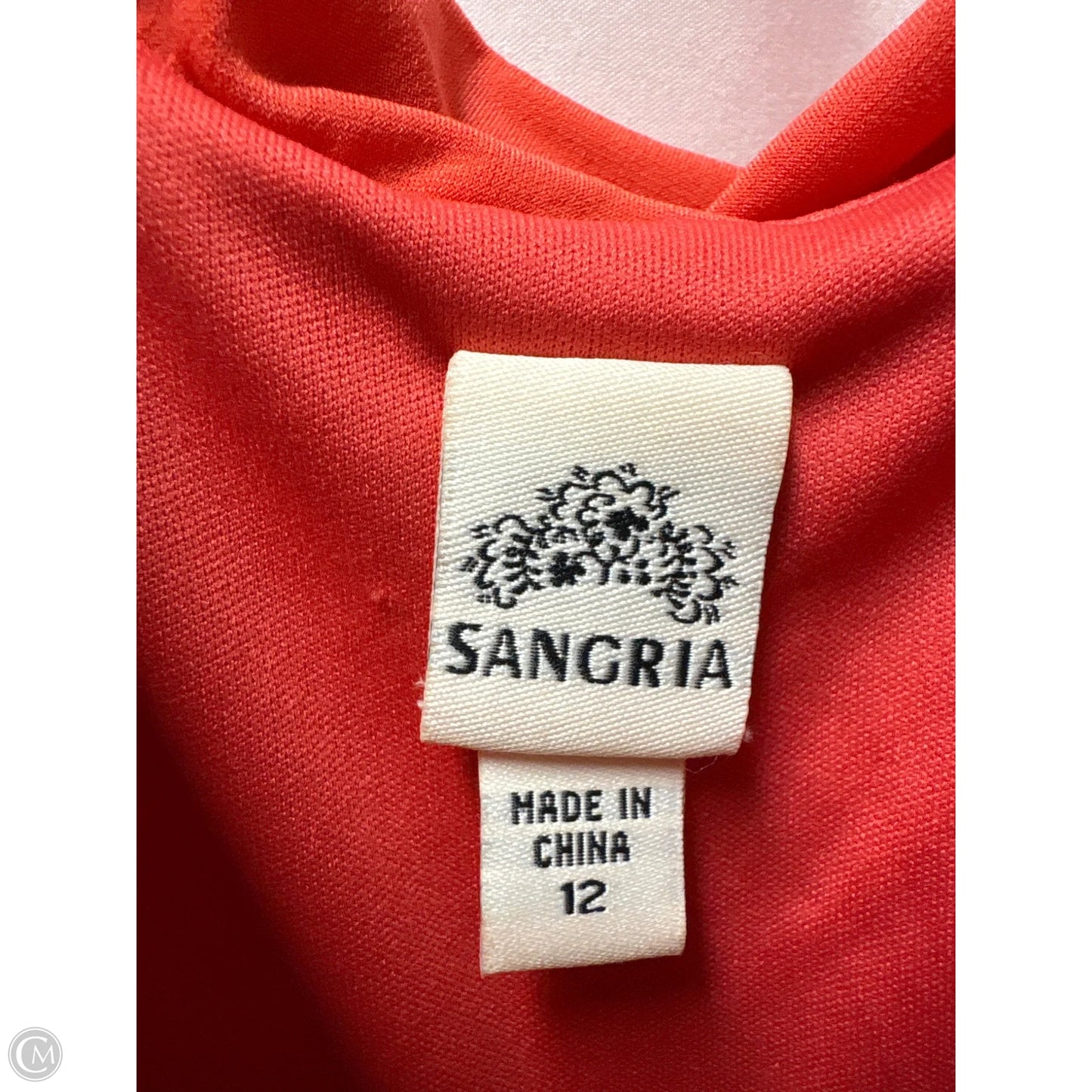 Dress Casual Maxi By Sangria In Peach, Size: L
