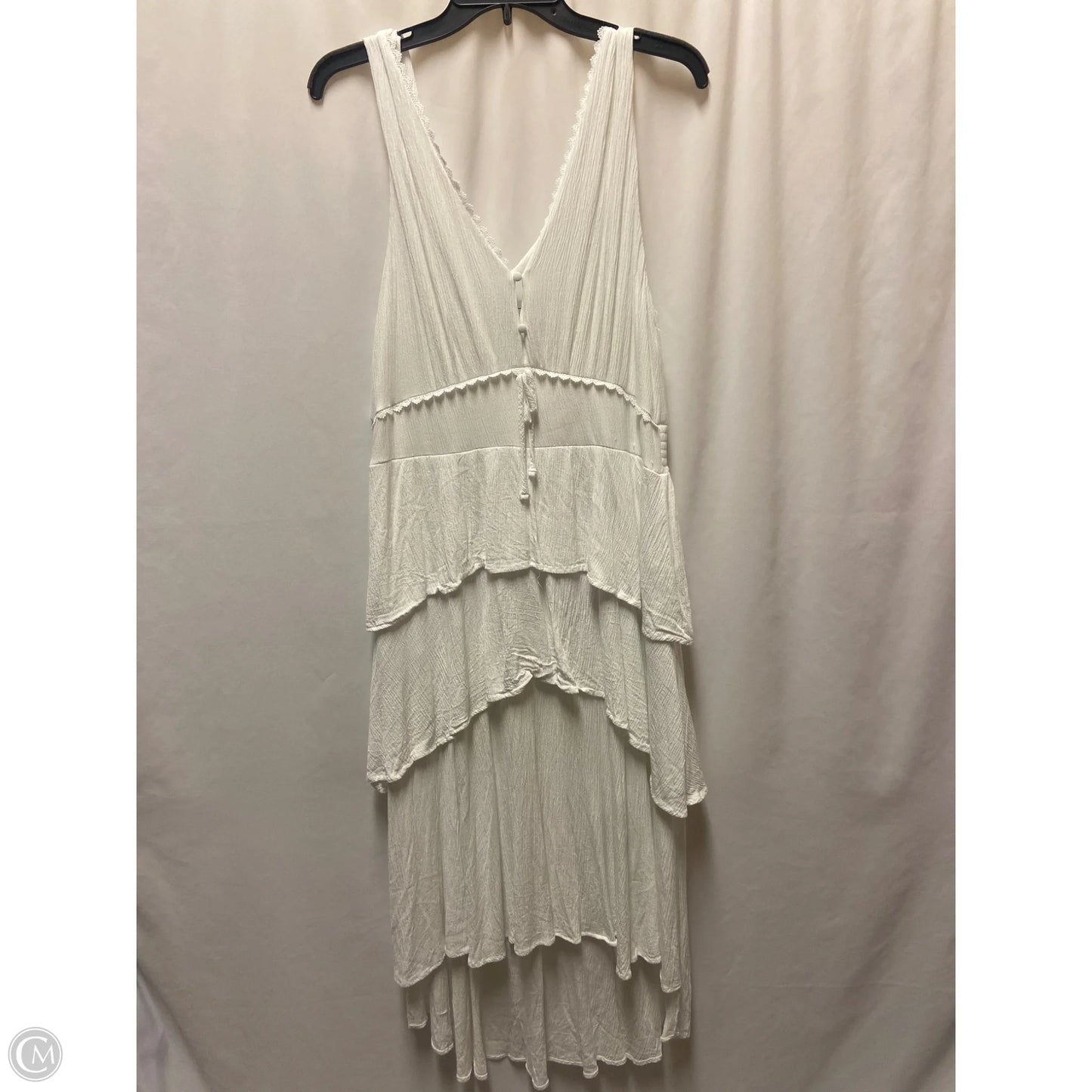 Dress Casual Maxi By Jessica Simpson In White, Size: L