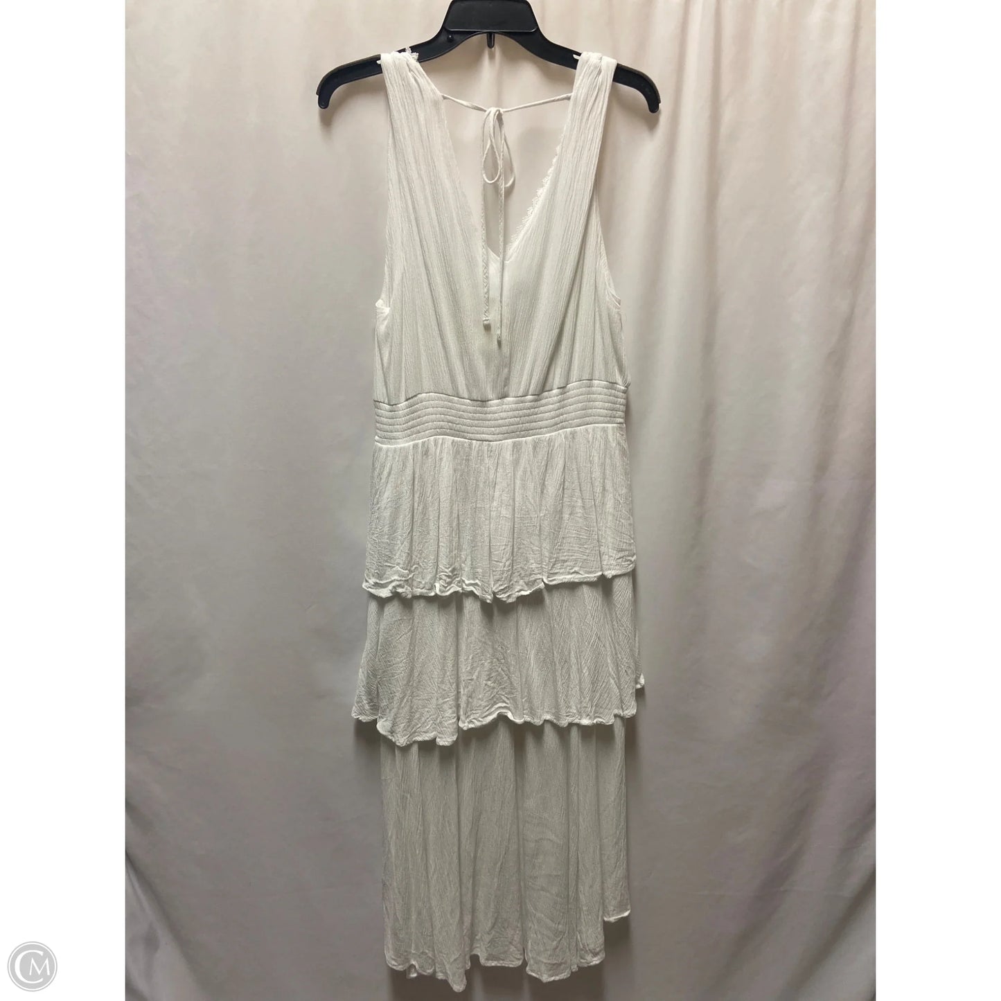 Dress Casual Maxi By Jessica Simpson In White, Size: L