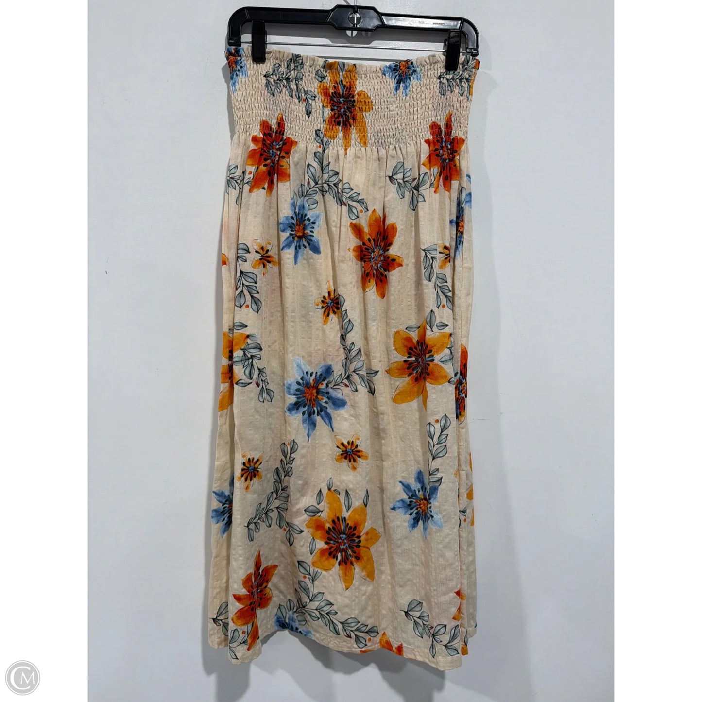 Skirt Maxi By Clothes Mentor In Tan, Size: L