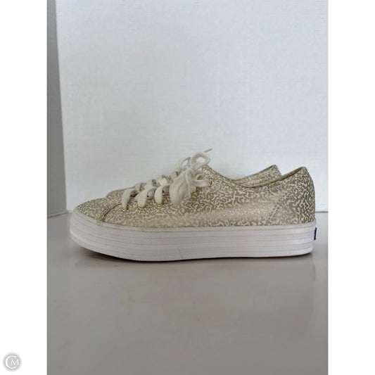Shoes Sneakers By Keds In Gold, Size: 7.5