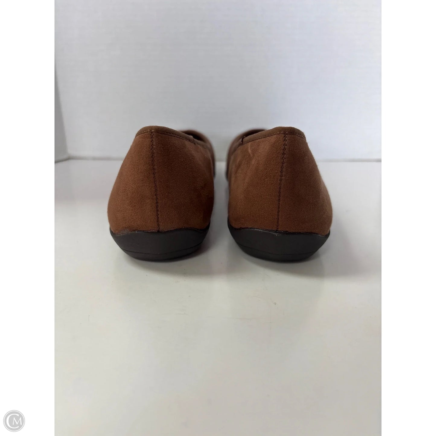 Shoes Flats By Hush Puppies In Brown, Size: 11