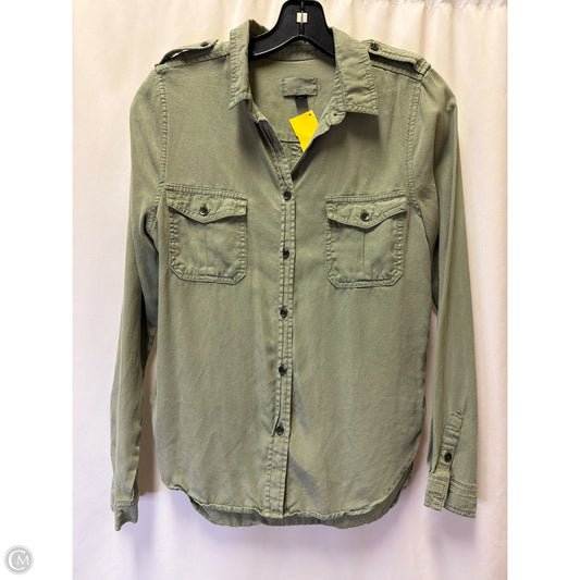 Top Long Sleeve By Universal Thread In Green, Size: Xs