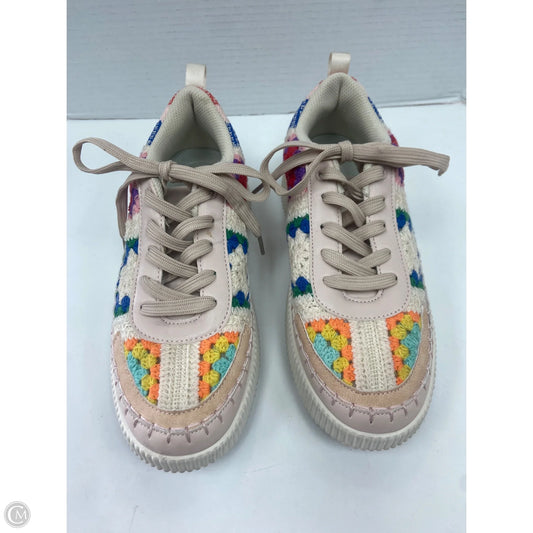 Shoes Sneakers By Clothes Mentor In Multi-colored, Size: 8.5