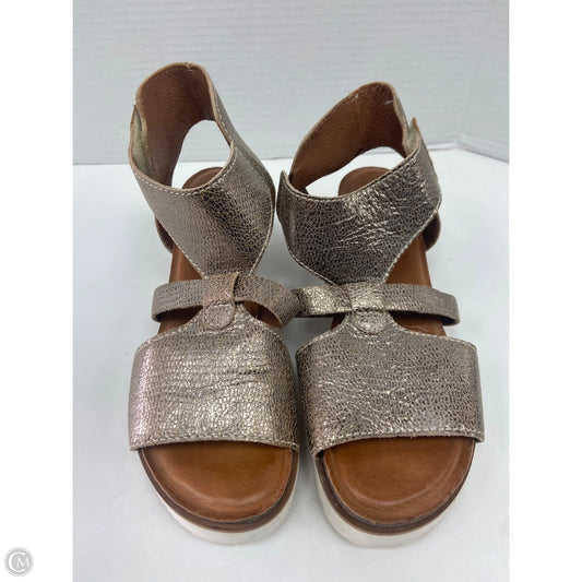Sandals Flats By Diba In Rose Gold, Size: 9.5