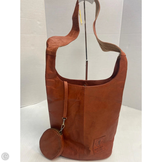 Handbag Leather By Clothes Mentor, Size: Large