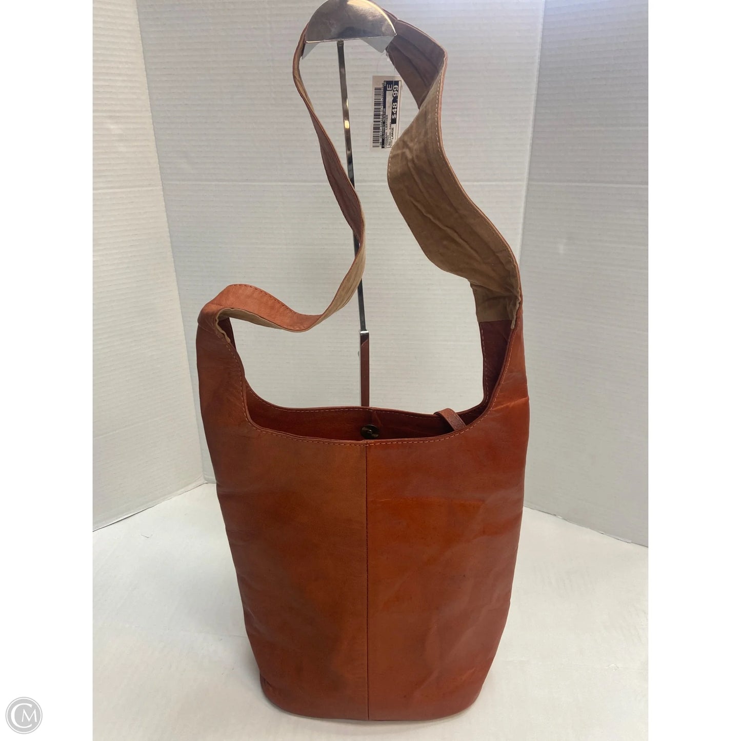 Handbag Leather By Clothes Mentor, Size: Large