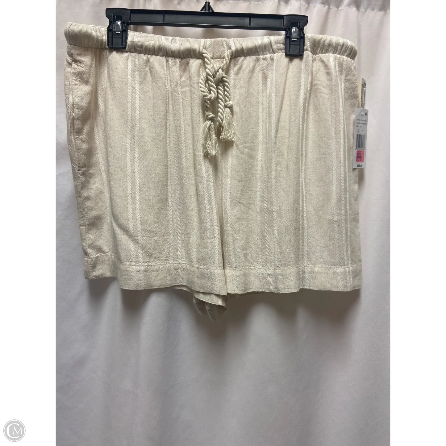 Shorts Set By Cloth & Stone In Beige, Size: Xl