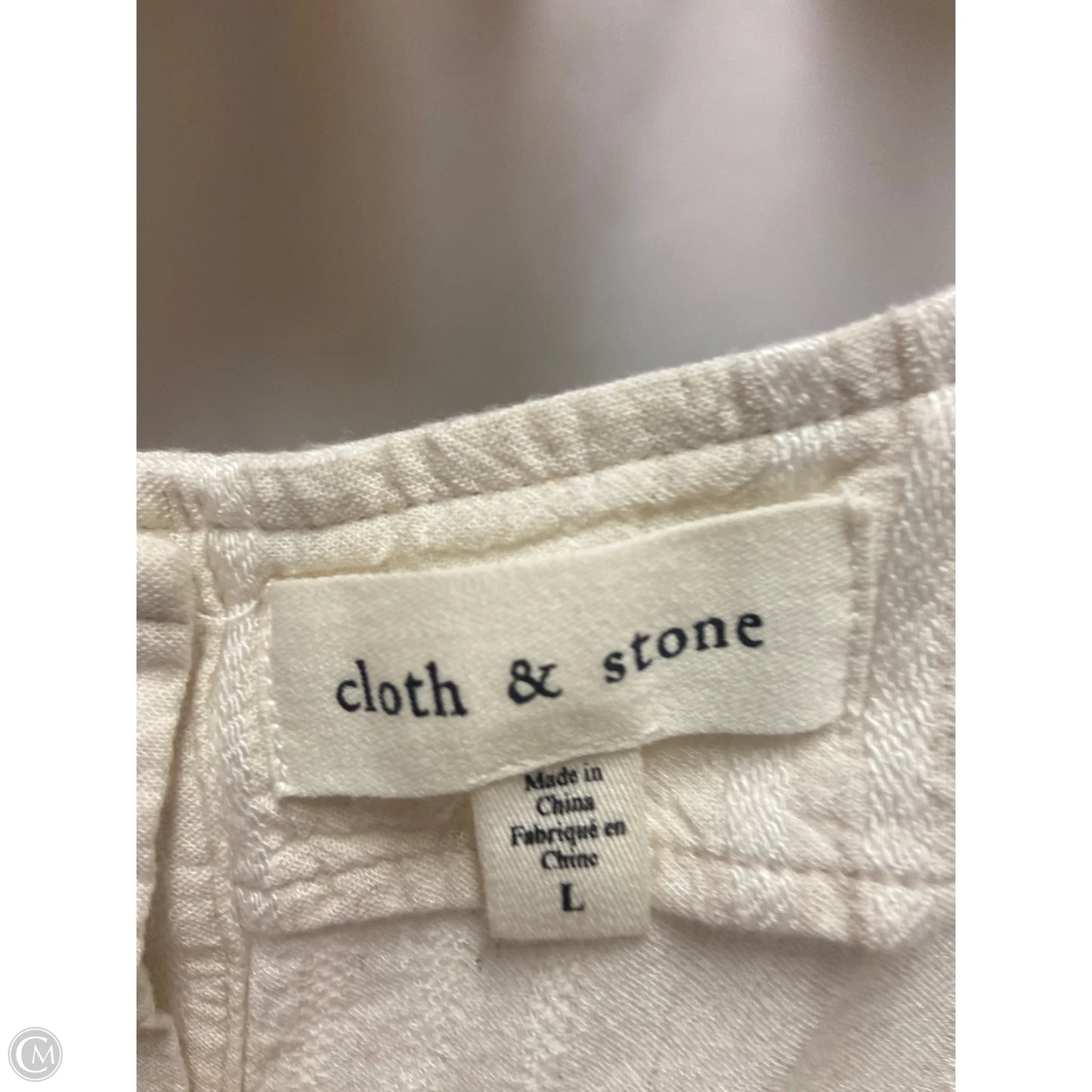 Shorts Set By Cloth & Stone In Beige, Size: Xl