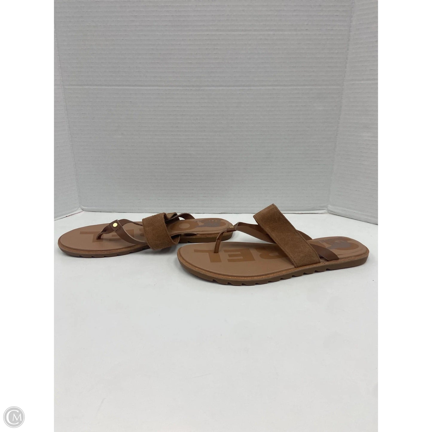 Sandals Flip Flops By Sorel In Brown, Size: 8.5