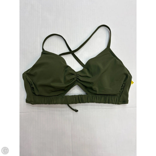 Swimsuit Top By Shade & Shore In Green, Size: M