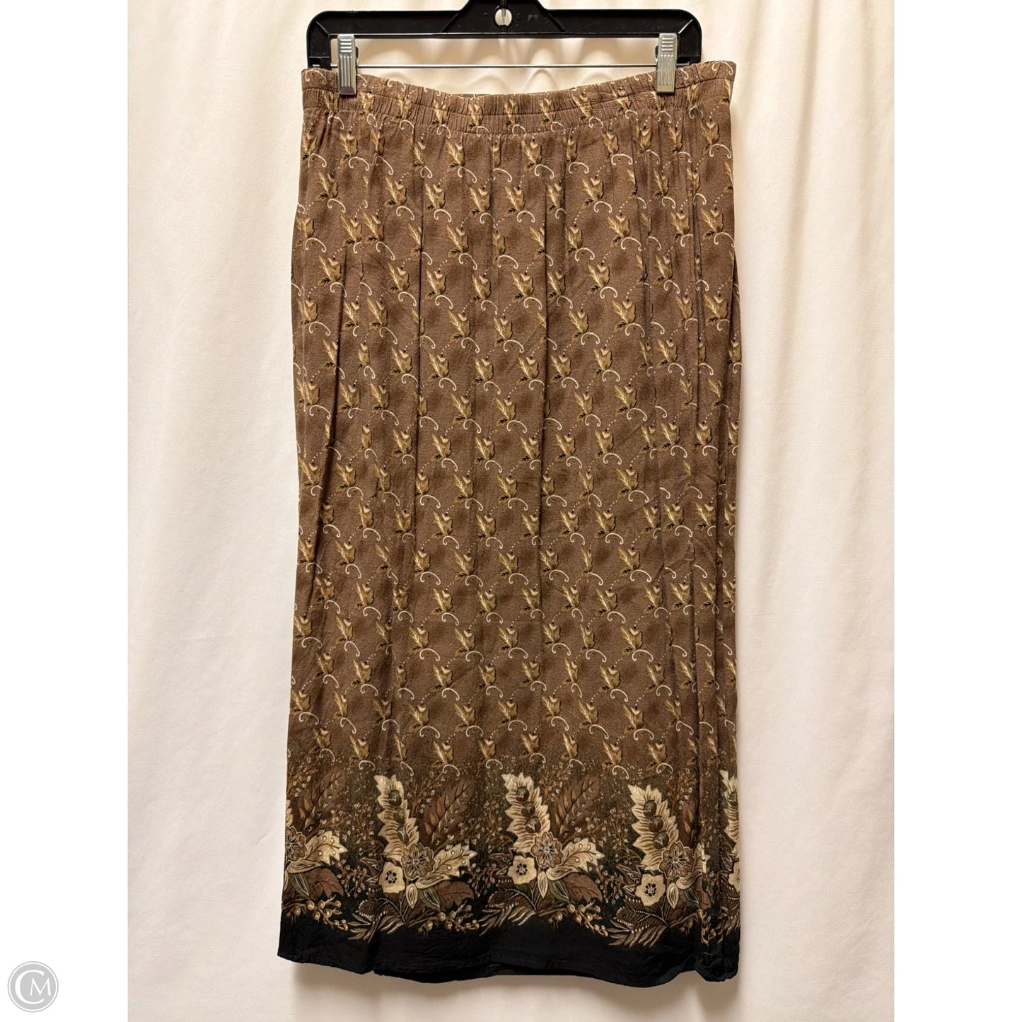 Skirt Maxi By Sag Harbor In Brown, Size: L