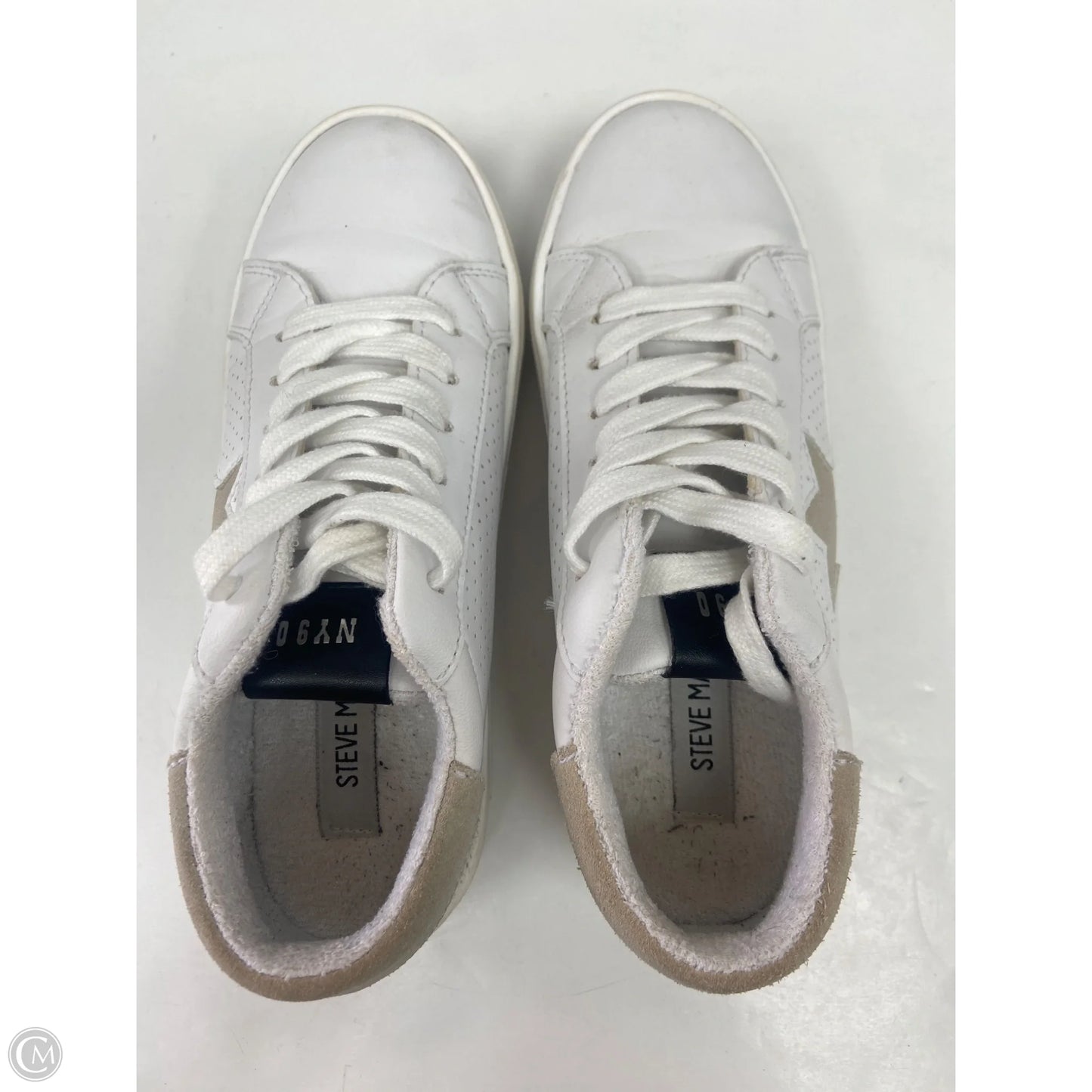 Shoes Sneakers By Steve Madden In White, Size: 5.5