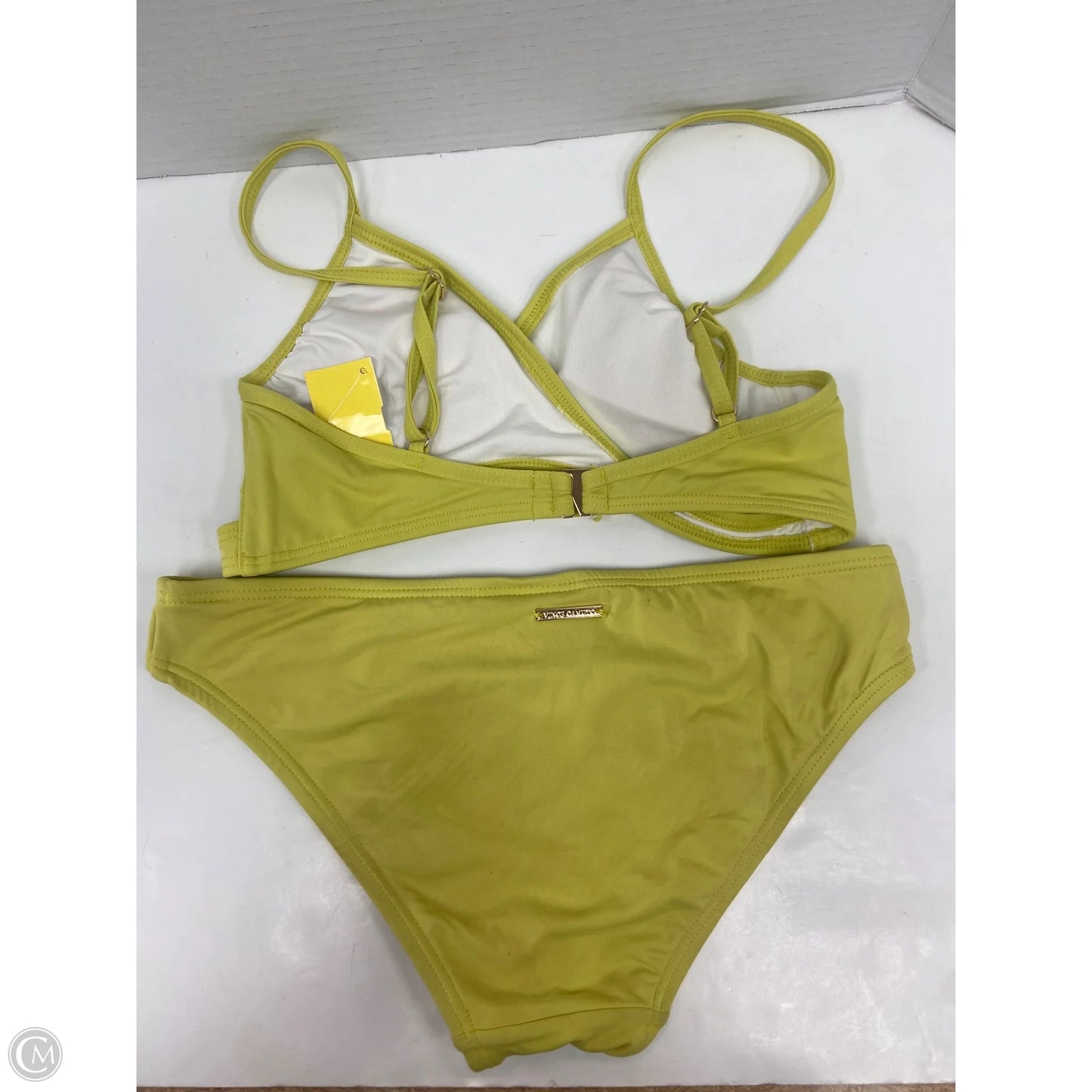 Swimsuit 2pc By Vince Camuto In Yellow, Size: Xs