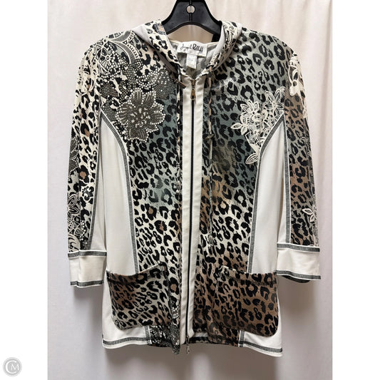 Top Long Sleeve By Joseph Ribkoff In Animal Print, Size: M