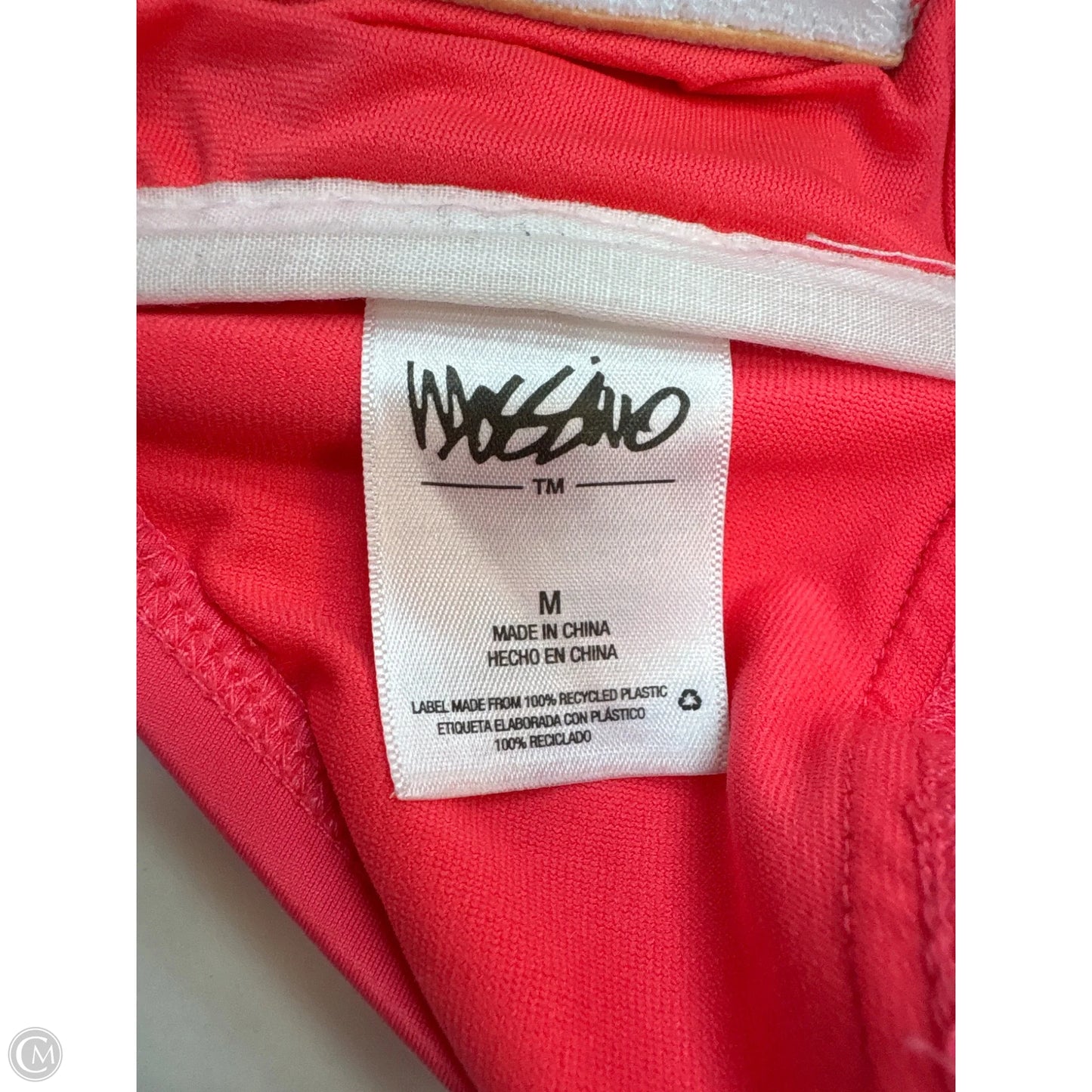 Swimsuit Top By Mossimo In Pink, Size: M