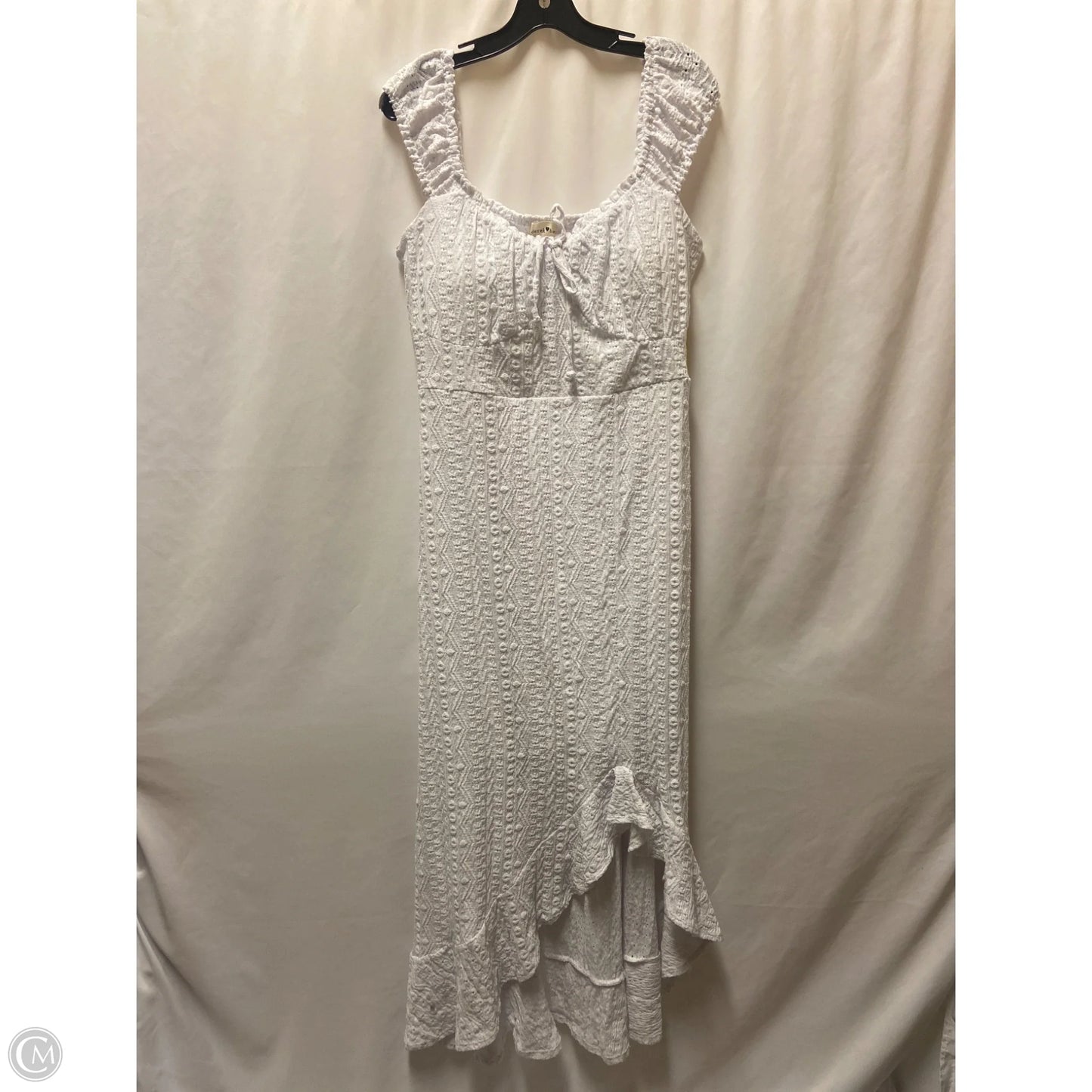 Dress Casual Maxi By Derek Heart In White, Size: Xl
