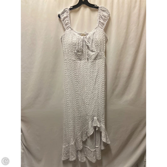 Dress Casual Maxi By Derek Heart In White, Size: Xl