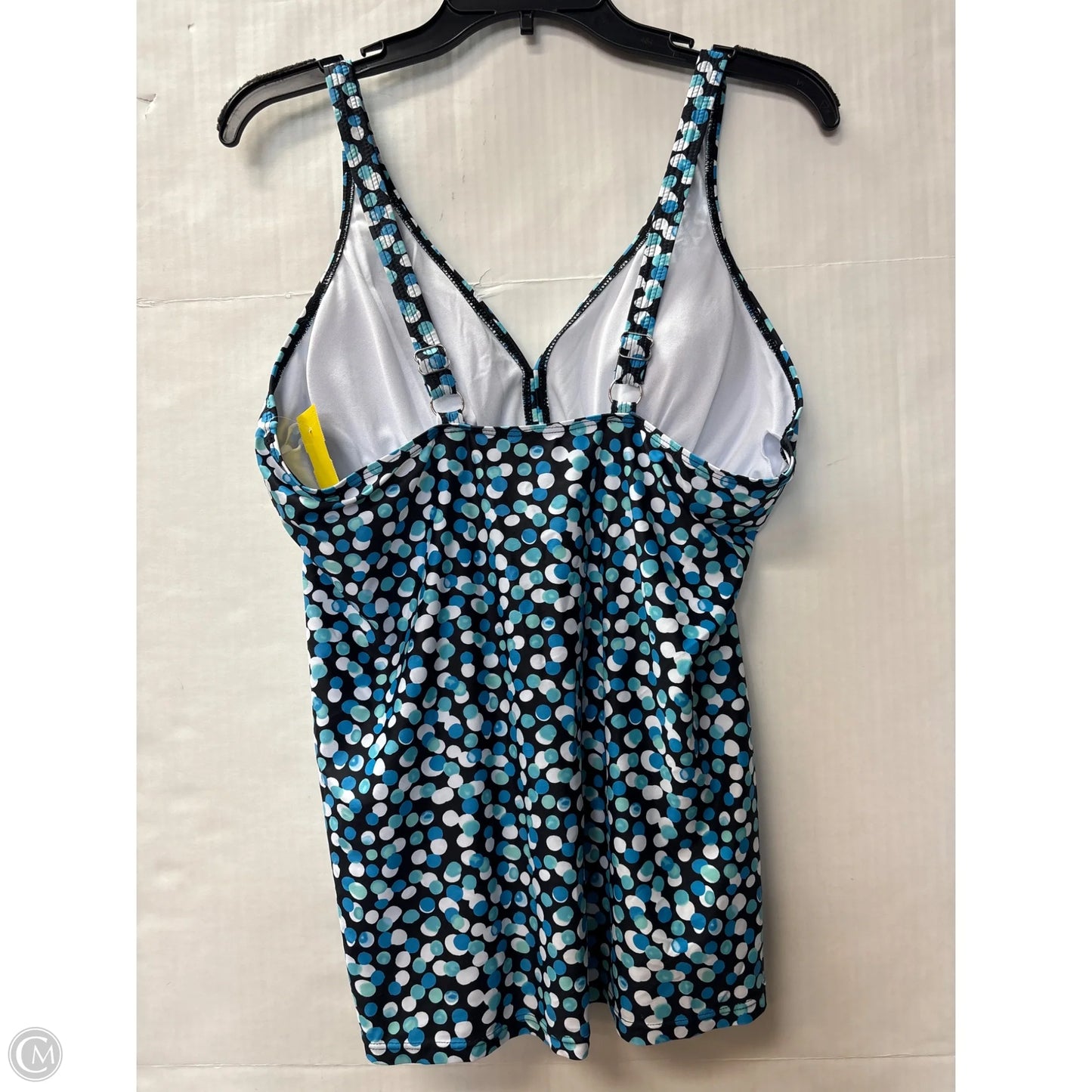 Swimsuit Top By Clothes Mentor In Blue, Size: Xl
