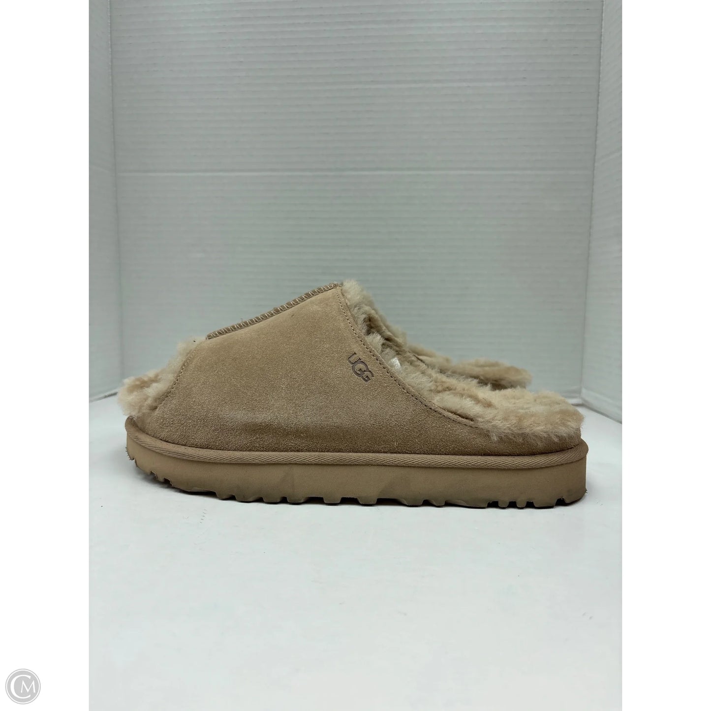 Sandals Designer By Ugg In Beige, Size: 9