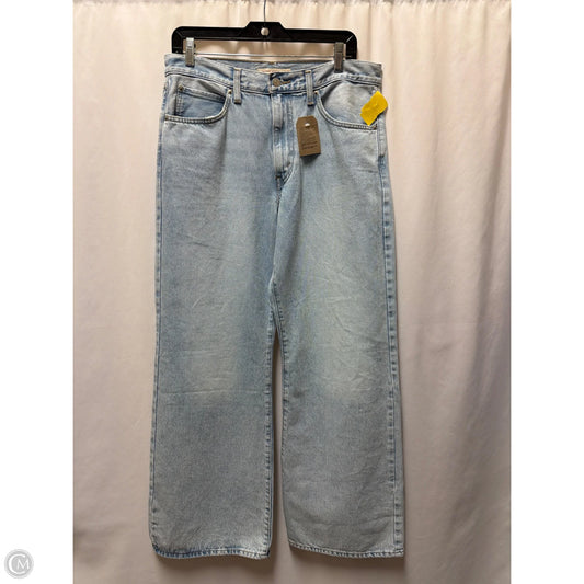 Jeans Wide Leg By Levis In Blue Denim, Size: 10