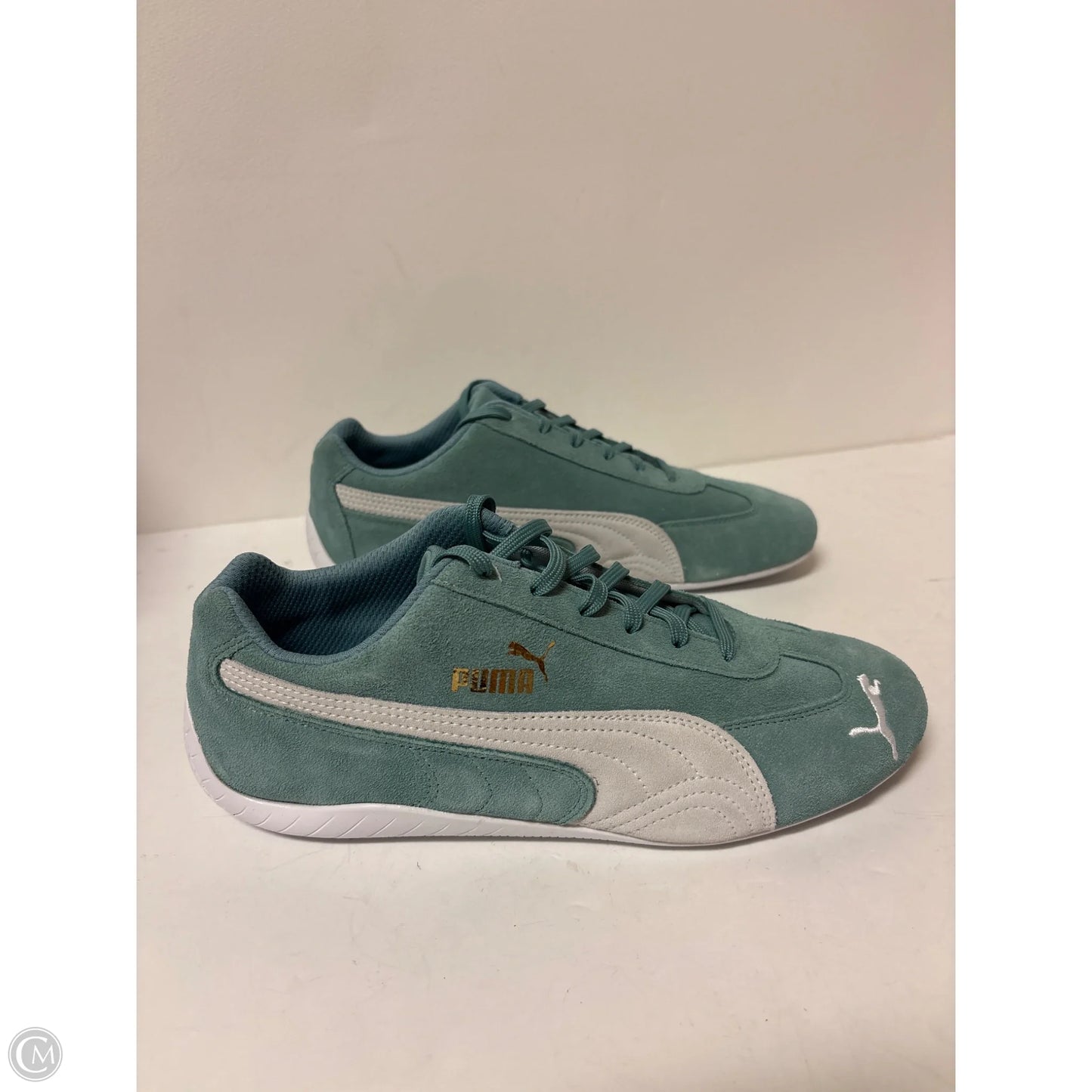 Shoes Sneakers By Puma In Green, Size: 8.5